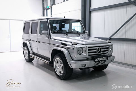 Mercedes-Benz G-Klasse AMG G55 | Youngtimer | Fiscaal aantrekkelijk | Lease | Bilstein B4 | Briljant Silver
