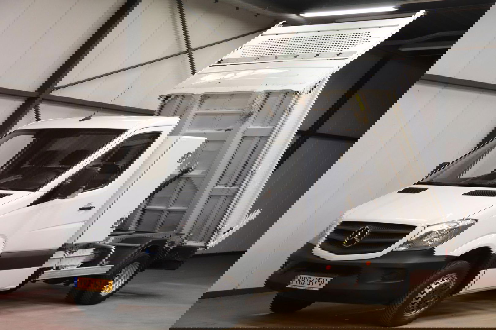 Mercedes-Benz Sprinter 514 CDI KIPPER met Kist 3500KG TREKVERMOGEN EURO 6 Mercedes-Benz Sprinter 514 2.2 CDI KIPPER OPEN 3500KG TREKVERMOGEN EURO 6