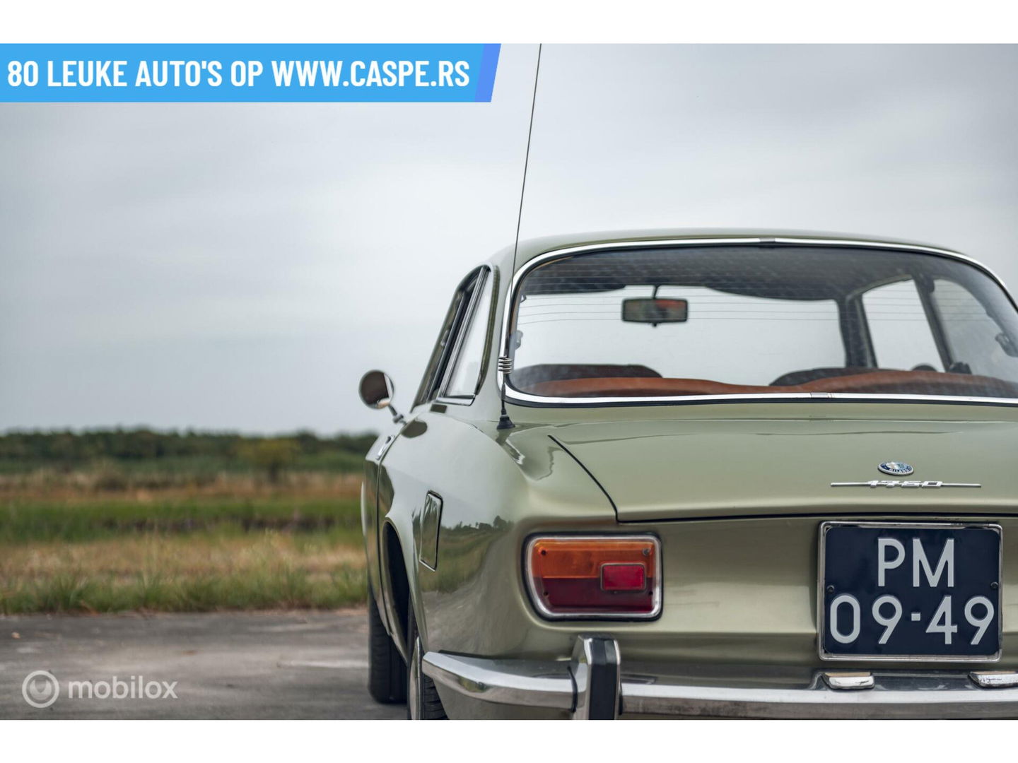Alfa Romeo 1750 GT | Verde Oliva | APK Vrij |