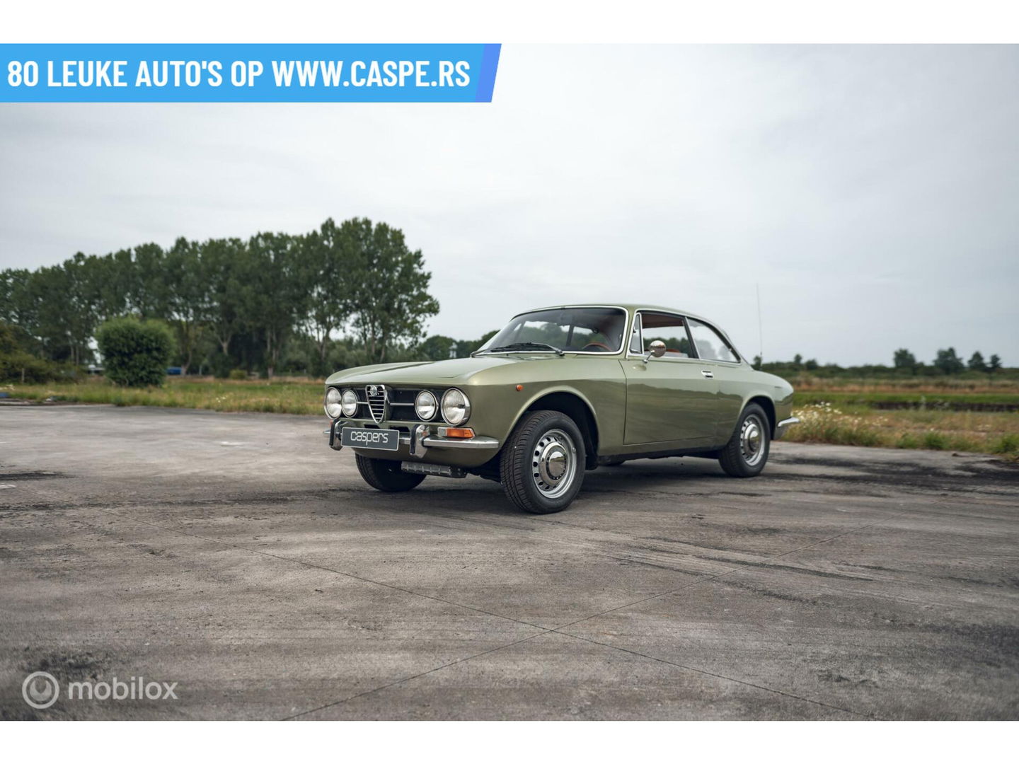 Alfa Romeo 1750 GT | Verde Oliva | APK Vrij |
