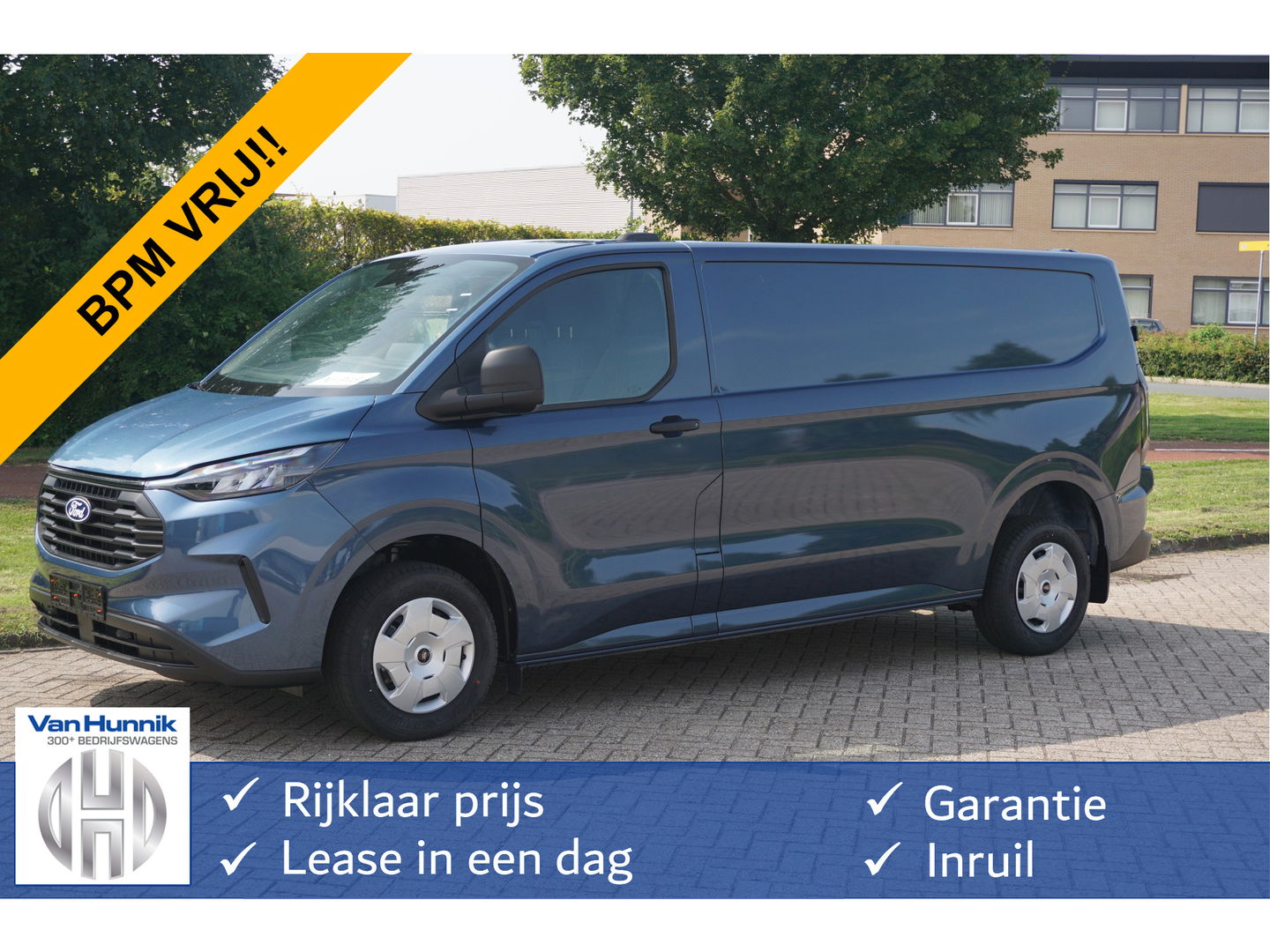 Ford Transit Custom 320L 136PK Trend AUT BPM VRIJ!! 13" Sync Apple CP/ Android A. Camera!! NR. 945