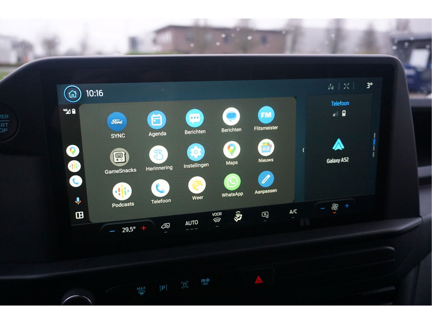 Ford Transit Custom 320L 136PK Trend AUT BPM VRIJ!! 13" Sync Apple CP/ Android A. Camera!! NR. 945