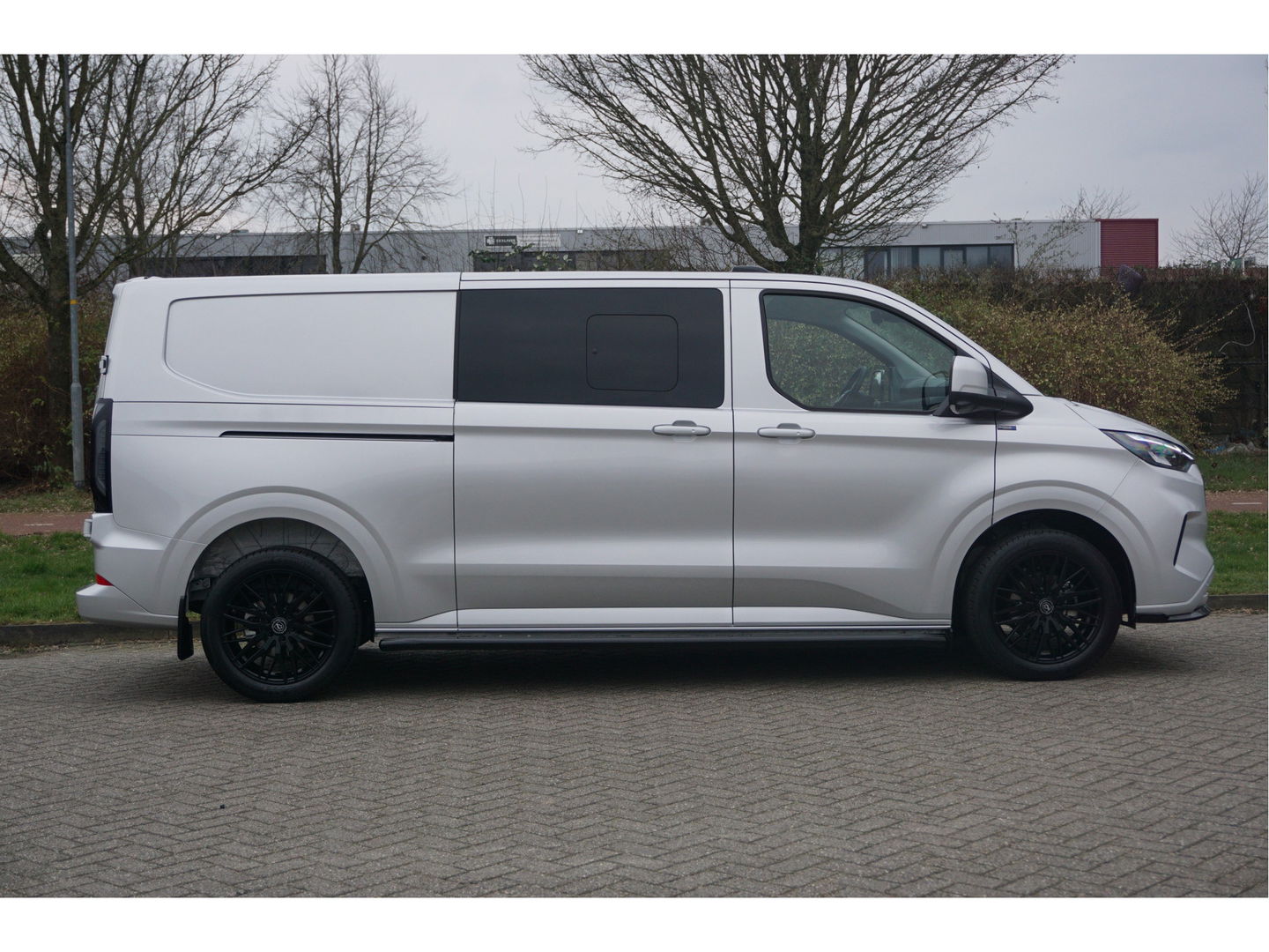 Ford Transit Custom 320L 170PK DC JWR Edition AUT BPM VRIJ!! Leder, ACC, Trekhaak, 360° Cam, 19" LM!! NR. 764