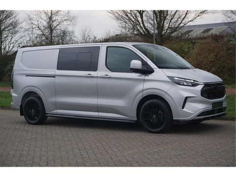 Ford Transit Custom 320L 170PK DC JWR Edition AUT BPM VRIJ!! Leder, ACC, Trekhaak, 360° Cam, 19" LM!! NR. 764