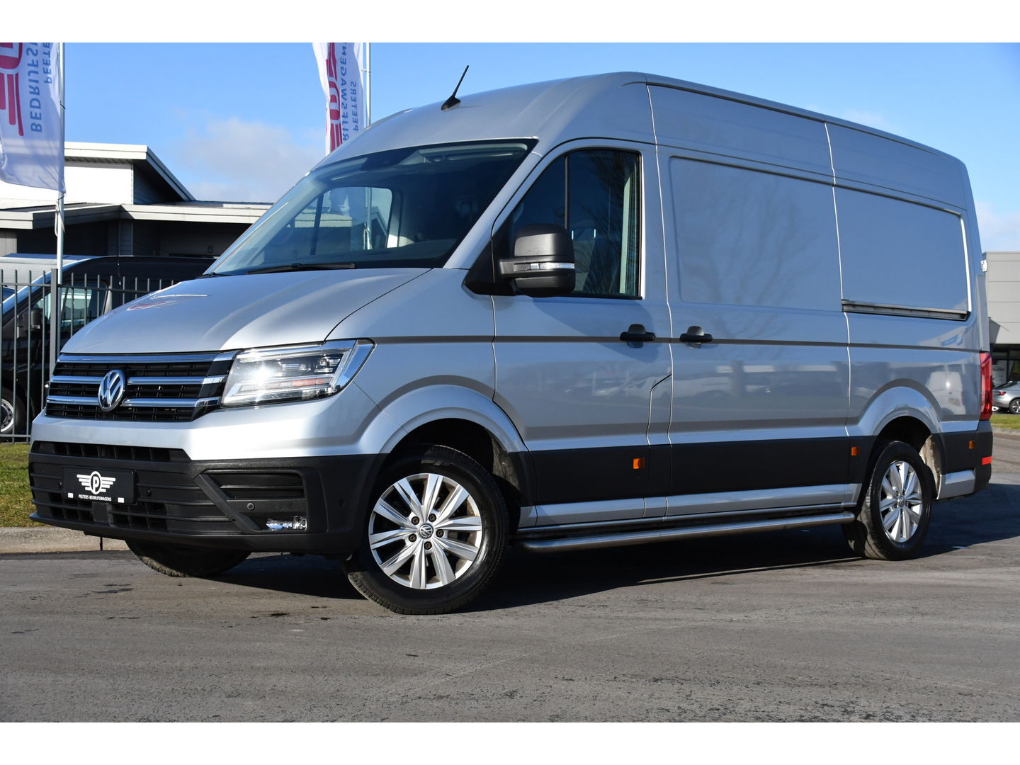 Volkswagen Crafter 2.0 TDI L3H3 Highline PB Edition Adaptieve Cruise, Carplay, 2 x Schuifdeur, Camera, LED, Multimedia,