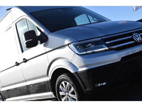Volkswagen Crafter 2.0 TDI L3H3 Highline PB Edition Adaptieve Cruise, Carplay, 2 x Schuifdeur, Camera, LED, Multimedia,