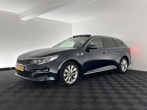 Kia Optima Sportswagon 1.7 CRDi DynamicLine *PANO | FULL-LEATHER | HARMAN/KARDON-AUDIO | NAVI-FULLMAP | CAMERA | KEYLESS | COMFORT-SEATS | MEMORY-PACK | ECC | HEATED-SEATS | LANE-ASSIST | PDC | CRUISE | 17''ALU*