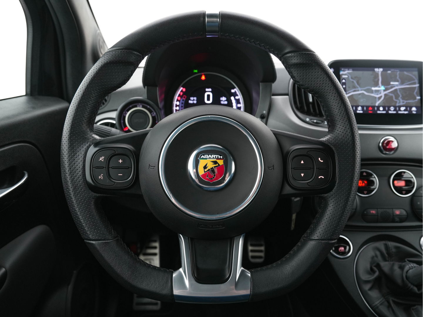 Abarth 500 1.4 T-Jet Abarth 595 Turismo 70th Anniversary *NAPPA-FULL-LEATHER | SPORT-SEATS | NAVI-FULLMAP | CARPLAY | SPORT-EXHAUST | DAB+ | ECC | PDC | CRUISE | 17"ALU*