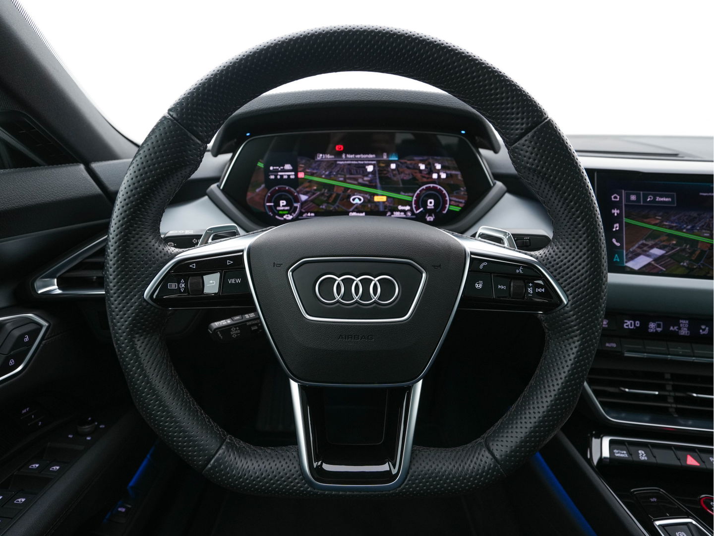 Audi e-tron GT 93 kWh AWD [ 3-Fase ] *PANO | FULL-LEATHER | BANG/OLUFSEN-AUDIO | HEAD-UP | ADAPT.CRUISE | BLINDSPOT |  MATRIX-LED | AIR-SUSPENSION | SPORT-SEATS | SURROUND-VIEW | KEYLESS | DIGI-COCKPIT | NAVI-FULLMAP | 21"ALU |