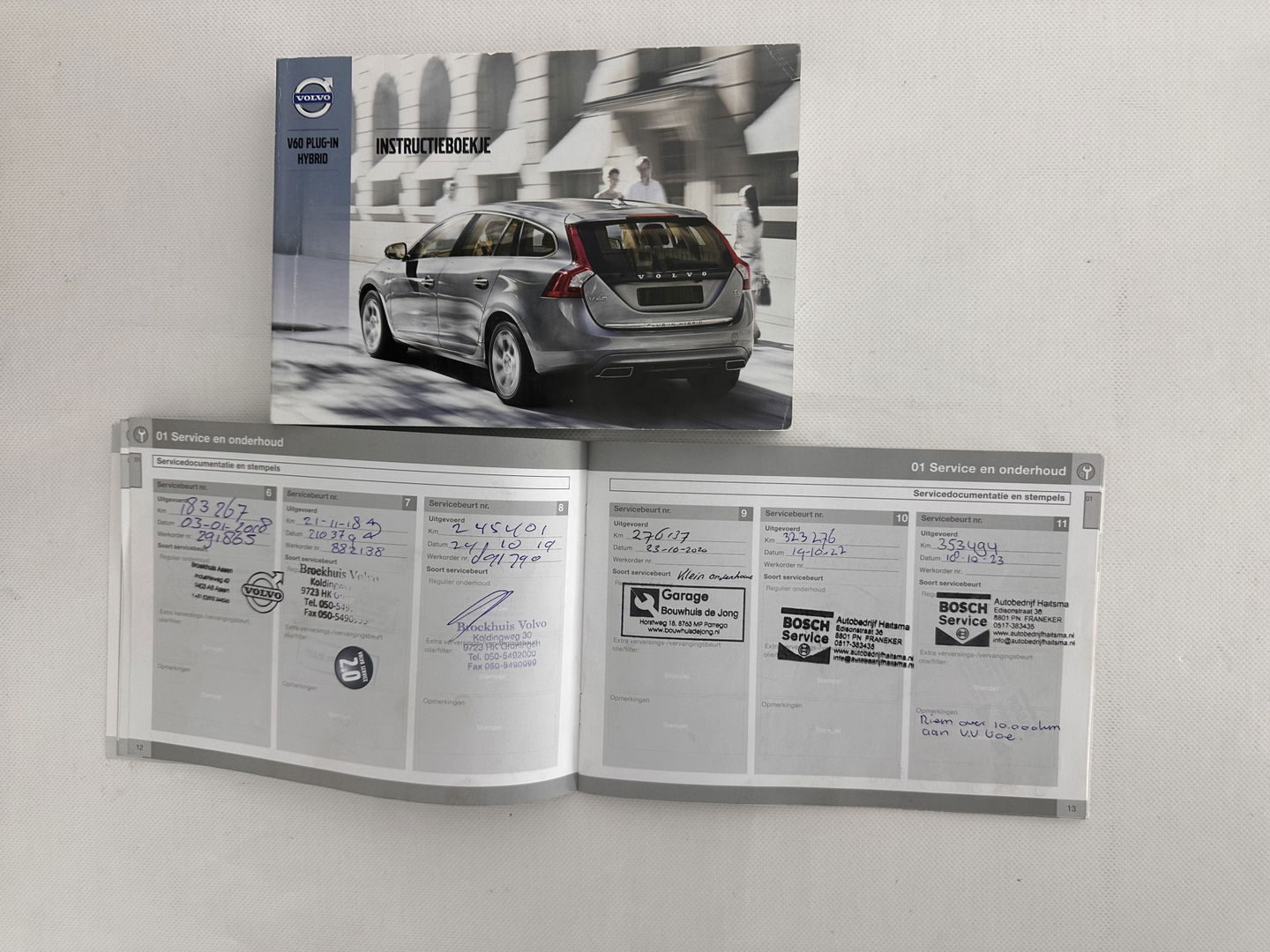 Volvo V60 2.4 D6 AWD Plug-In Hybrid Summum Aut. *FULL-LEATHER | BI-XENON | MEMORY-PACK | COMFORT-SEATS | ECC | HEATED-SEATS | PDC | TOWBAR | 17''ALU*