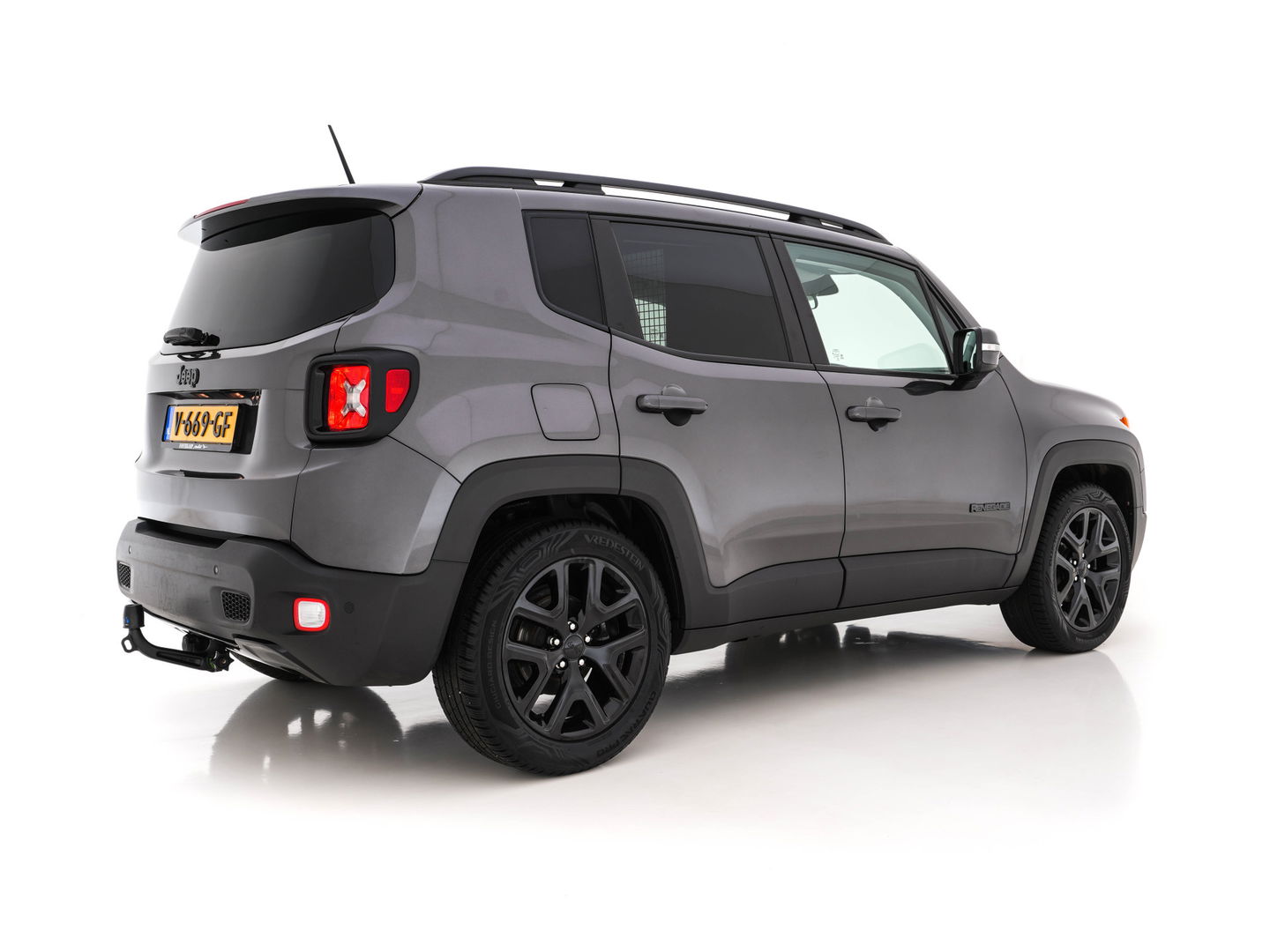Jeep Renegade 1.4 MultiAir Longitude Night-Eagle [ VAN ] *NAVI-FULLMAP | AIRCO | CRUISE | KEYLESS | MICROFIBRE-COMFORT-SEATS | TOWBAR | 18''ALU*
