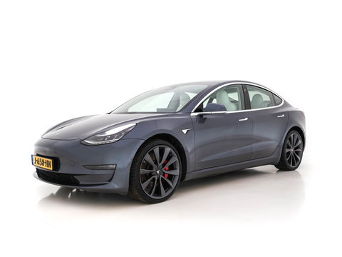 Tesla Model 3 Performance AWD 75 kWh [ 3-Fase ] (INCL-BTW) Aut. *PANO | AUTO-PILOT | NAPPA-LEATHER | KEYLESS | FULL-LED | MEMORY-PACK | SURROUND-VIEW | DAB | CARPLAY | DIGI-COCKPIT | LANE-ASSIST | COMFORT-SEATS | 20"ALU*