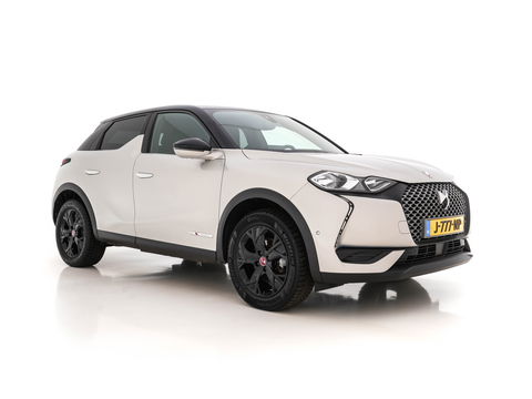 DS DS 3 Crossback E-Tense So Chic Performance-Pack 50 kWh [ 3-Fase ] (INCL-BTW) *LEATHER-MICROFIBRE | DIGI-COCKPIT | SPORT-SEATS | CARPLAY | DAB+ | ECC | LANE-ASSIST | PDC | CCS-FASTLOADER | CRUISE | 17"ALU**