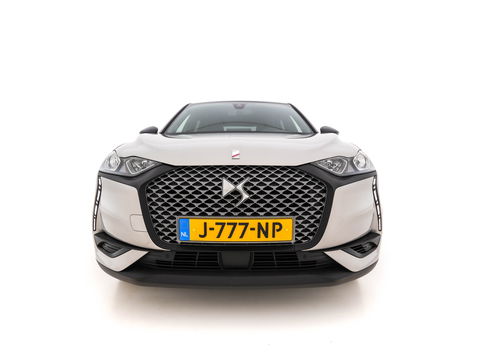 DS DS 3 Crossback E-Tense So Chic Performance-Pack 50 kWh [ 3-Fase ] (INCL-BTW) *LEATHER-MICROFIBRE | DIGI-COCKPIT | SPORT-SEATS | CARPLAY | DAB+ | ECC | LANE-ASSIST | PDC | CCS-FASTLOADER | CRUISE | 17"ALU**