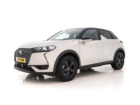 DS DS 3 Crossback E-Tense So Chic Performance-Pack 50 kWh [ 3-Fase ] (INCL-BTW) *LEATHER-MICROFIBRE | DIGI-COCKPIT | SPORT-SEATS | CARPLAY | DAB+ | ECC | LANE-ASSIST | PDC | CCS-FASTLOADER | CRUISE | 17"ALU**
