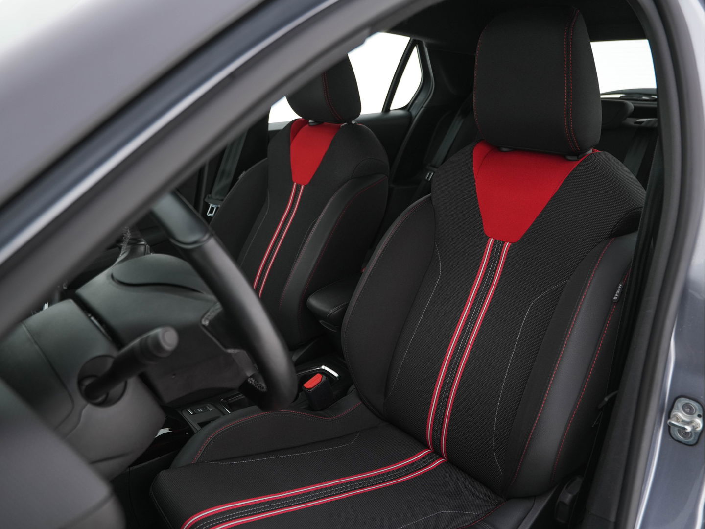 Opel CORSA-E GS Line Bitter-Edition 50 kWh [ 3-Fase ] (INCL-BTW) Aut.* LEATHER-MICROFIBRE | ADAPT.CRUISE | CARPLAY | CCS-FASTLOADER | FULL-LED | SPORT-SEATS | DAB+ | ECC | LANE-ASSIST | CAMERA | PDC | DIGI-COCKPIT | 17 "ALU*