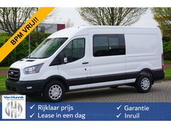 Ford Transit 350L 130PK L3H2 LDT Dubbel Cabine BPM VRIJ!! Climate, Cruise,  12" Sync4 Camera/Apple CP NR. 995