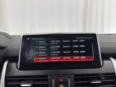 BMW 2 Serie Active Tourer 218d Executive Edition Sport-Line Aut. *HEAD-UP | FULL-LED | LEATHER-MICROFIBRE  | AMBIENT-LIGHT | CAMERA | NAVI-FULLMAP | SPORT-SEATS | ECC | PDC | CRUISE | 17''ALU*