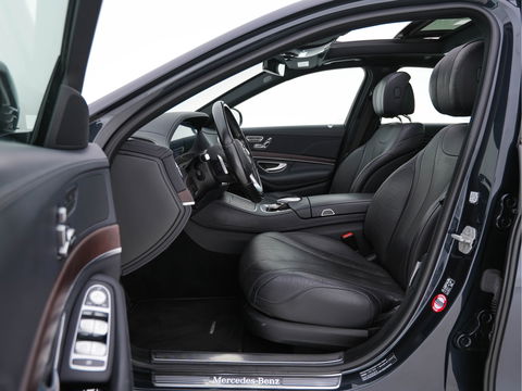 Mercedes-Benz S-Klasse 350d 4Matic Aut. *PANO | DISTRONIC | FULL-LEATHER | FULL-LED | BLINDSPOT | MEMORY-PACK | WIDE-SCREEN-DIGI-COCKPIT | AIR-SUSPENSION | AMBIENT-LIGHT | CAMERA | TOPVIEW | ECC | COMFORT-SEATS | 19''ALU....
