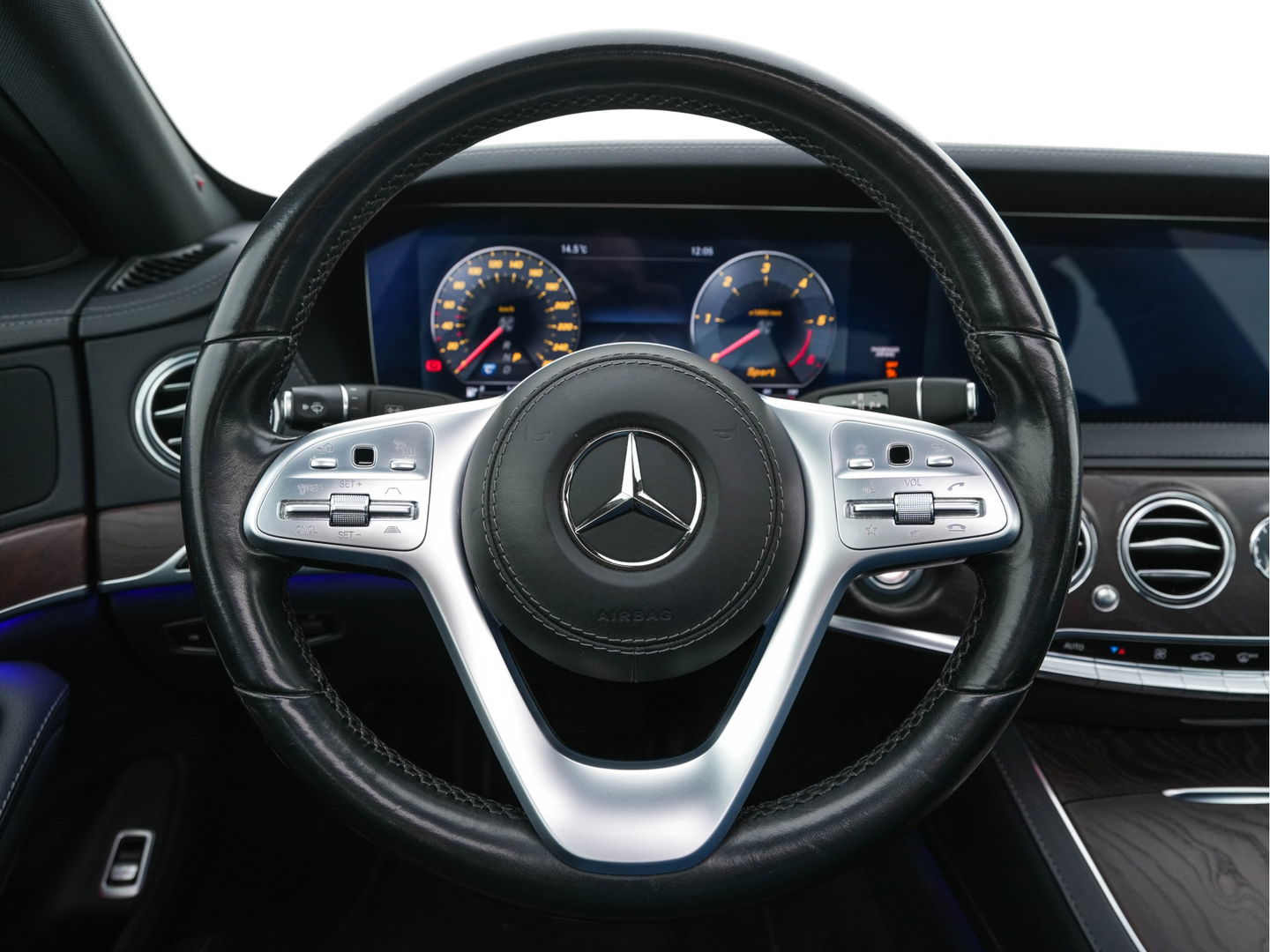 Mercedes-Benz S-Klasse 350d 4Matic Aut. *PANO | DISTRONIC | FULL-LEATHER | FULL-LED | BLINDSPOT | MEMORY-PACK | WIDE-SCREEN-DIGI-COCKPIT | AIR-SUSPENSION | AMBIENT-LIGHT | CAMERA | TOPVIEW | ECC | COMFORT-SEATS | 19''ALU....