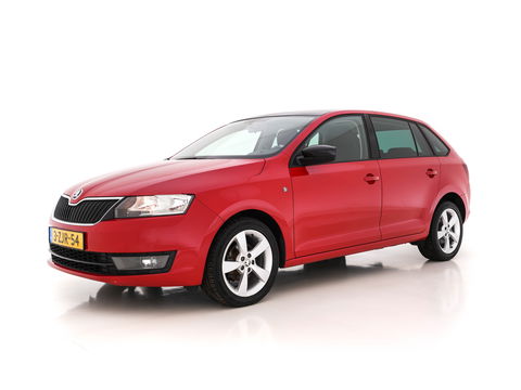 Škoda Rapid Spaceback 1.2 TSI Greentech Ambition Businessline Style-Pack *PANO | NAVI-FULLMAP | AMUNDSEN-AUDIO | AIRCO | CRUISE | PDC | TOWBAR | COMFORT-SEATS | 16''ALU*
