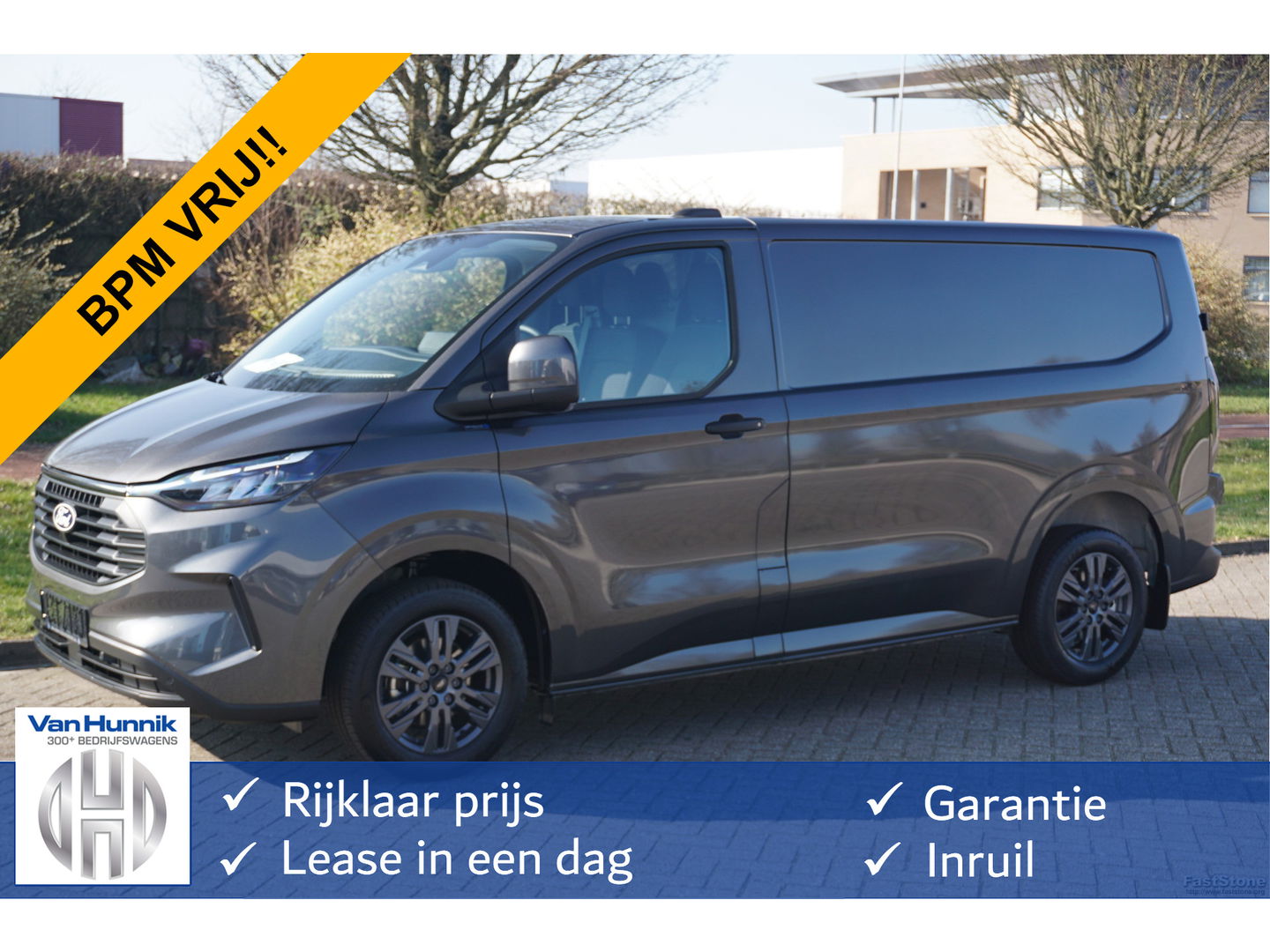 Ford Transit Custom 320S 136PK Trend AUT BPM VRIJ!! Navi, Cam, Adap. Cruise, Omvormer, 17" LM, Trekhaak!! NR. 328