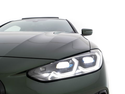BMW 4 Serie Coupé 420i High Executive M-Sport-Pack Aut. *PANO | LASER-LED | VERNASCA-LEATHER | DIGI-COCKPIT | CAMERA | HIFI-SOUND | SPORT-SEATS | NAVI-FULLMAP | AMBIENT-LIGHT | ECC | CARPLAY | PDC | CRUISE | 19''ALU *