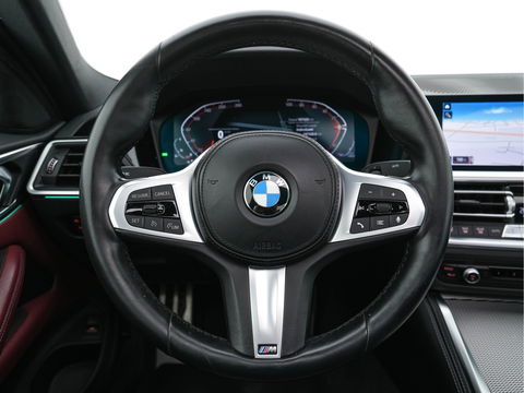 BMW 4 Serie Coupé 420i High Executive M-Sport-Pack Aut. *PANO | LASER-LED | VERNASCA-LEATHER | DIGI-COCKPIT | CAMERA | HIFI-SOUND | SPORT-SEATS | NAVI-FULLMAP | AMBIENT-LIGHT | ECC | CARPLAY | PDC | CRUISE | 19''ALU *