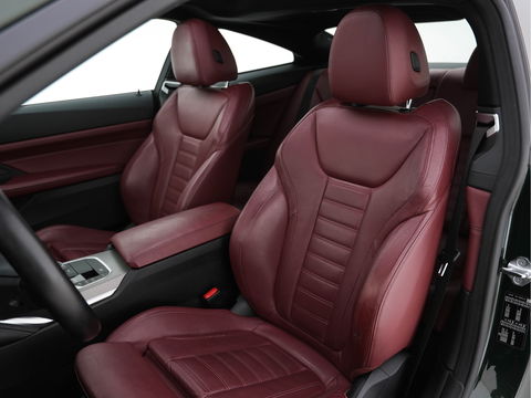 BMW 4 Serie Coupé 420i High Executive M-Sport-Pack Aut. *PANO | LASER-LED | VERNASCA-LEATHER | DIGI-COCKPIT | CAMERA | HIFI-SOUND | SPORT-SEATS | NAVI-FULLMAP | AMBIENT-LIGHT | ECC | CARPLAY | PDC | CRUISE | 19''ALU *