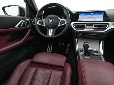 BMW 4 Serie Coupé 420i High Executive M-Sport-Pack Aut. *PANO | LASER-LED | VERNASCA-LEATHER | DIGI-COCKPIT | CAMERA | HIFI-SOUND | SPORT-SEATS | NAVI-FULLMAP | AMBIENT-LIGHT | ECC | CARPLAY | PDC | CRUISE | 19''ALU *
