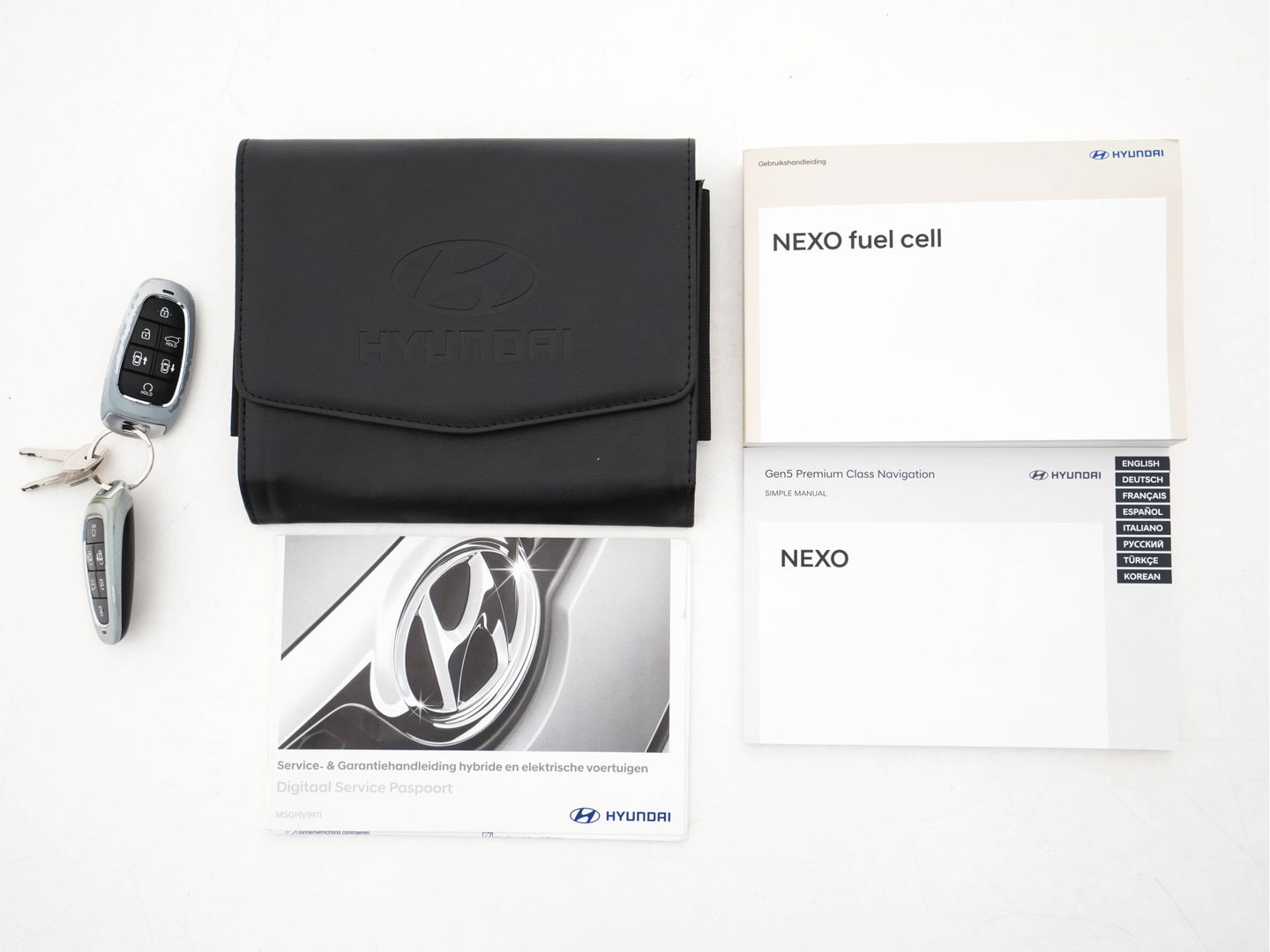 Hyundai NEXO FCEV Plus Pack [ HYDROGENIUM ] (INCL-BTW) (WATERSTOF) *PANO | NAPPA-FULL-LEATHER | NAVI-FULLMAP | ADAPT.CRUISE |  FULL-LED | KEYLESS | DAB |  KRELL-AUDIO | DIGI-WIDESCREEN-COCKPIT | SURROUND-VIEW | SHIFT-PADDLES | COMFORT.