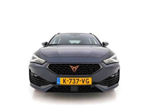 CUPRA Leon Sportstourer 1.4 e-Hybrid VZ Adrenaline (INCL-BTW) Aut. *FULL-LED | DIGI-COCKPIT | ADAPTIVE-CRUISE | 1/2-LEATHER | SPORT-SEATS | AMBIENT-LIGHT | DAB+ | KEYLESS | CAMERA | HEATED-SEATS | SHIFT-PADDLES | 19''ALU*