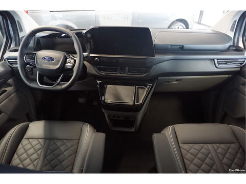 Ford Transit Custom 320L 170PK DC JWR Edition AUT BPM VRIJ!! Leder, ACC, Trekhaak, 360° Cam, 19" LM!! NR. 764