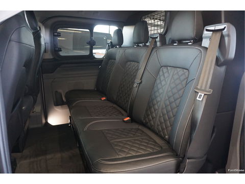 Ford Transit Custom 320L 170PK DC JWR Edition AUT BPM VRIJ!! Leder, ACC, Trekhaak, 360° Cam, 19" LM!! NR. 764