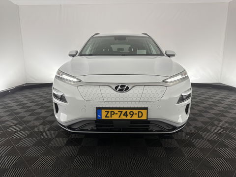 Hyundai KONA EV Premium 64 kWh (INCL-BTW) *FULL-LEATHER | HEAD-UP | FULL-LED | NAVI-FULLMAP | DAB | ADAPTIVE-CRUISE | KRELL-AUDIO | KEYLESS | CAMERA | BLIND-SPOT | LANE-ASSIST | DIGI-COCKPIT | COMFORT-SEATS | 17''ALU*