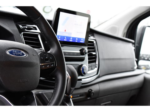 Ford Transit Custom 300 2.0 TDCI L2H1 Limited DC Cruise, Camera, Carplay, 170PK LED, Leder, Automaat, Sensoren, Trekhaak, UNIEK!