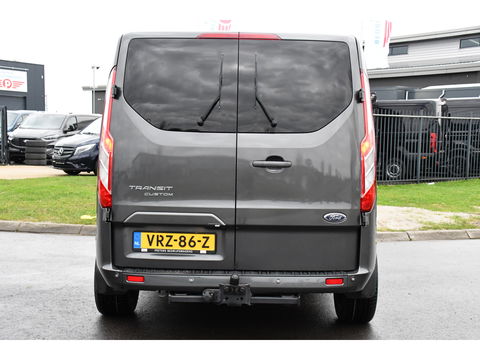 Ford Transit Custom 300 2.0 TDCI L2H1 Limited DC Cruise, Camera, Carplay, 170PK LED, Leder, Automaat, Sensoren, Trekhaak, UNIEK!