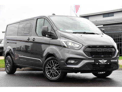 Ford Transit Custom 300 2.0 TDCI L2H1 Limited DC Cruise, Camera, Carplay, 170PK LED, Leder, Automaat, Sensoren, Trekhaak, UNIEK!