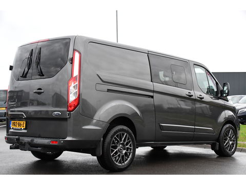 Ford Transit Custom 300 2.0 TDCI L2H1 Limited DC Cruise, Camera, Carplay, 170PK LED, Leder, Automaat, Sensoren, Trekhaak, UNIEK!