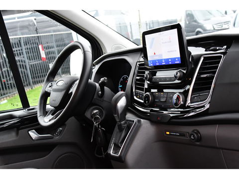 Ford Transit Custom 300 2.0 TDCI L2H1 Limited DC Cruise, Camera, Carplay, 170PK LED, Leder, Automaat, Sensoren, Trekhaak, UNIEK!