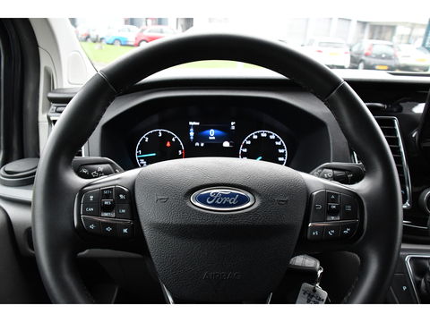 Ford Transit Custom 300 2.0 TDCI L2H1 Limited DC Cruise, Camera, Carplay, 170PK LED, Leder, Automaat, Sensoren, Trekhaak, UNIEK!
