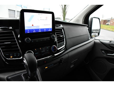 Ford Transit Custom 300 2.0 TDCI L2H1 Limited DC Cruise, Camera, Carplay, 170PK LED, Leder, Automaat, Sensoren, Trekhaak, UNIEK!