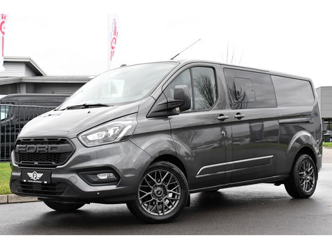 Ford Transit Custom 300 2.0 TDCI L2H1 Limited DC Cruise, Camera, Carplay, 170PK LED, Leder, Automaat, Sensoren, Trekhaak, UNIEK!