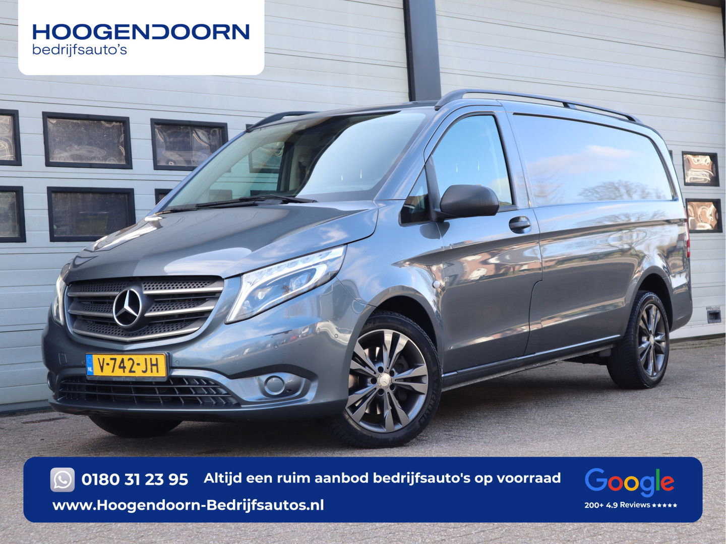 Mercedes-Benz Vito 119 CDI Automaat L2 Lang - LED - LM - 2,8t KG Trekhaak