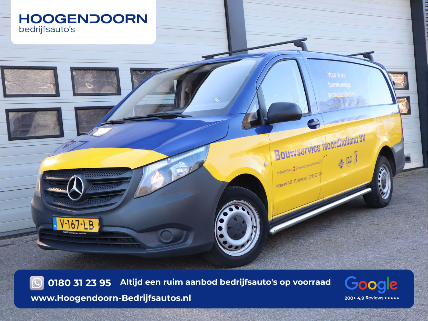 Mercedes-Benz Vito 111 CDI Euro 6 L2 Lang - Trekhaak - Dakdragers