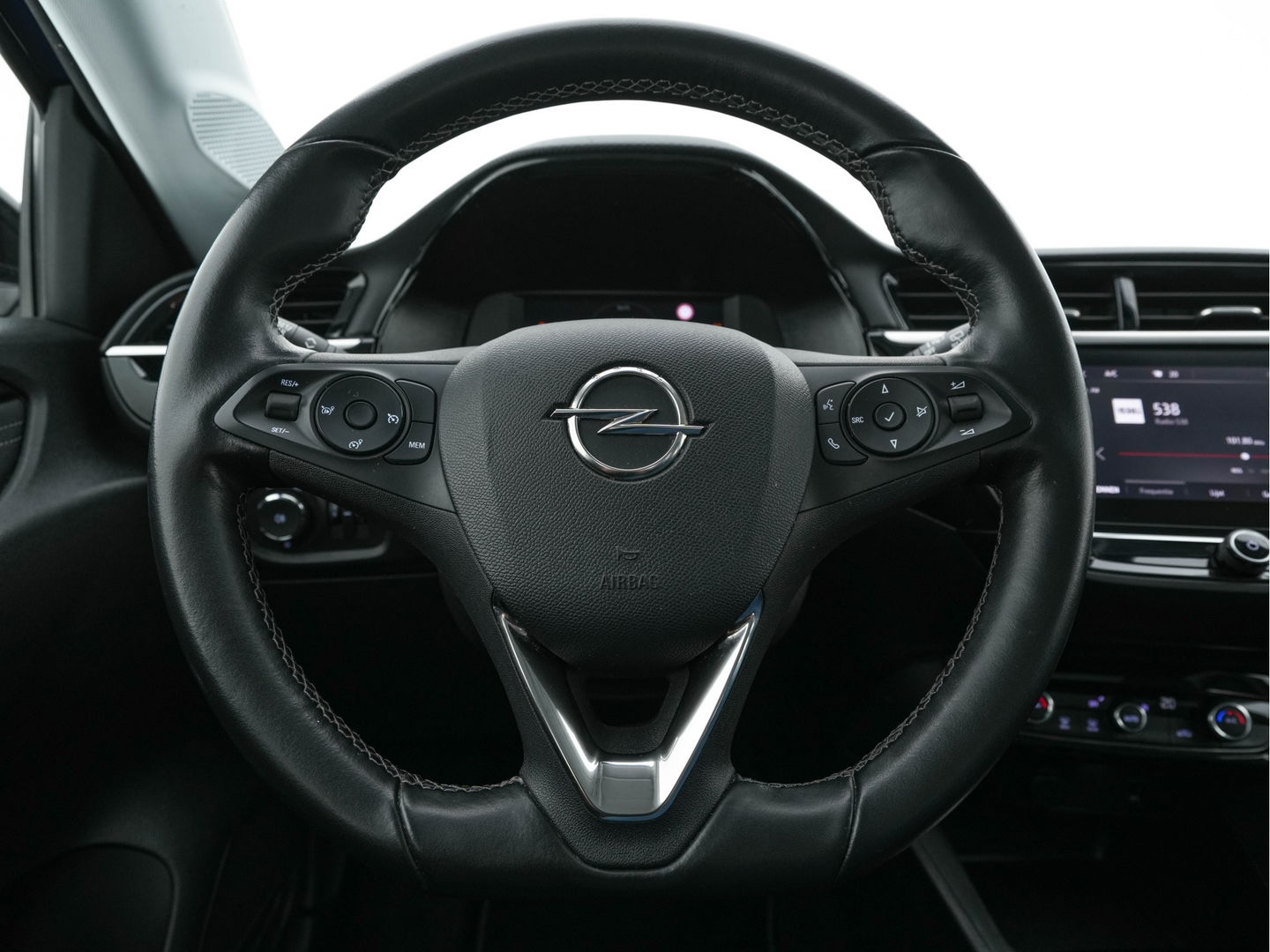 Opel CORSA-E Elegance 50 kWh [ 3-Fase ] (INCL-BTW) Aut. *FULL-LED | DIGI-COCKPIT | LEATHER-MICROFIBRE | CARPLAY | ECC | KEYLESS | CRUISE | DAB | PDC | SPORT-SEATS | 16"ALU*
