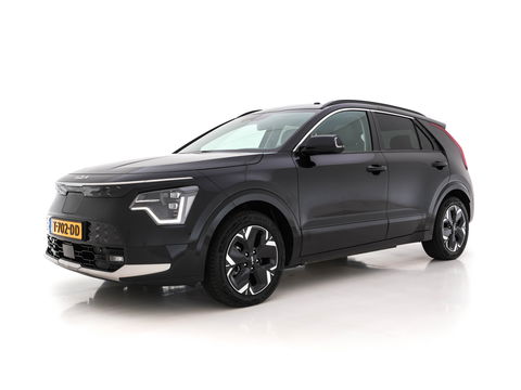 Kia Niro EV DynamicPlusLine 64.8 kWh [ 3-Fase ] (INCL-BTW) Aut. *PANO | HEAD-UP | LEATHER | DIGI-COCKPIT | NAVI-FULLMAP | DAB | ADAPT.CRUISE | CAMERA | COMFORT-SEATS | KEYLESS | DIGI-COCKPIT | SHIFT-PADDLES | HEATED-SEATS | CARPLAY | LANE-