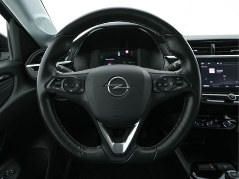 Opel CORSA-E Elegance 50 kWh [ 3-Fase ] (INCL-BTW) Aut. *FULL-LED | DIGI-COCKPIT | LEATHER-MICROFIBRE | CARPLAY | ECC | KEYLESS | CRUISE | DAB | LANE-ASSIST | PDC | SPORT-SEATS | 16"ALU*