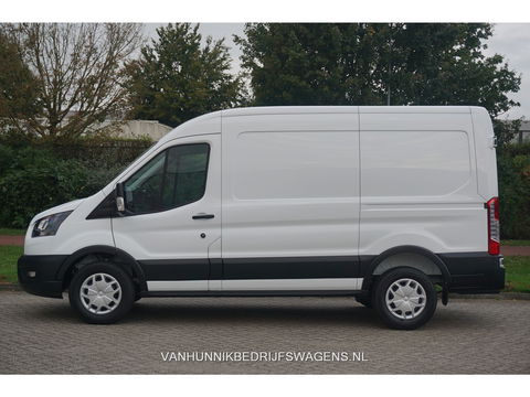 Ford Transit 350M 130PK L2H2 BPM VRIJ!! Airco, Navi, Camera, Trekhaak!! NR. B01*