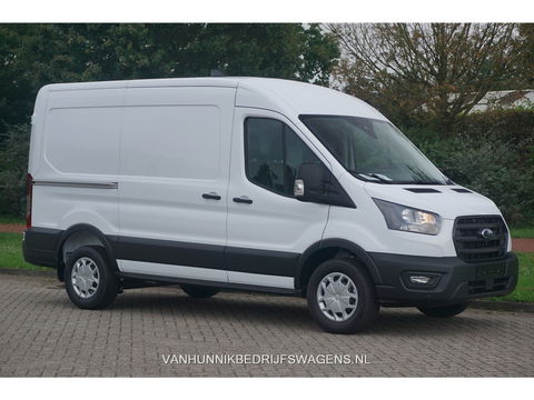 Ford Transit 350M 130PK L2H2 BPM VRIJ!! Airco, Navi, Camera, Trekhaak!! NR. B01*